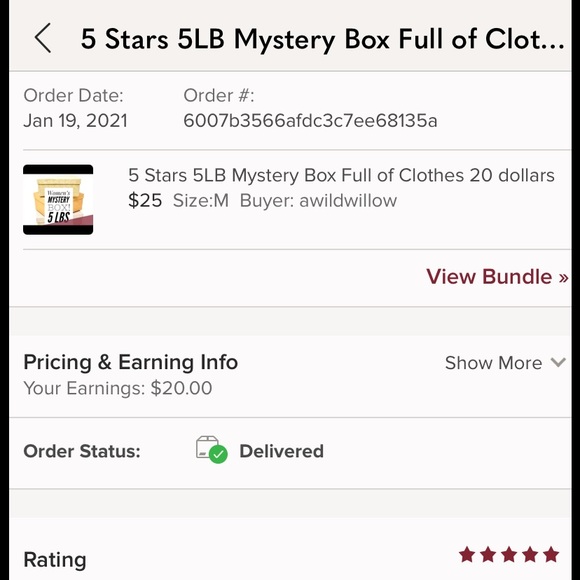 5 Stars 5LB Mystery Box Full of Clothes/goodies/treasure 30 dollars - Picture 5 of 8